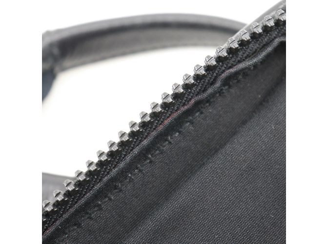 Bottega Veneta Canvas- und Leder-Shopper Braun Schwarz - Ansicht 12
