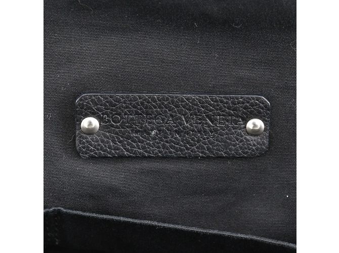 Bottega Veneta Canvas- und Leder-Shopper Braun Schwarz - Ansicht 18