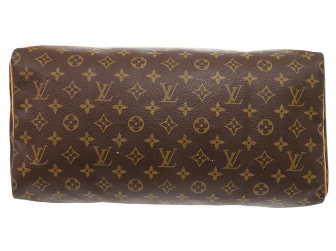 Borsa Louis Vuitton Speedy 40 Monogram Marrone Monogramma - vista 4