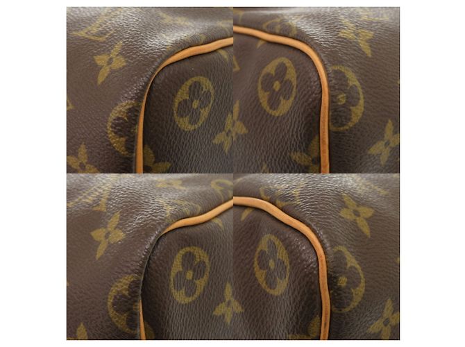 Borsa Louis Vuitton Speedy 40 Monogram Marrone Monogramma - vista 5