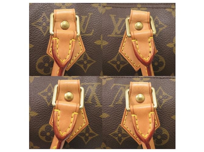 Borsa Louis Vuitton Speedy 40 Monogram Marrone Monogramma - vista 9