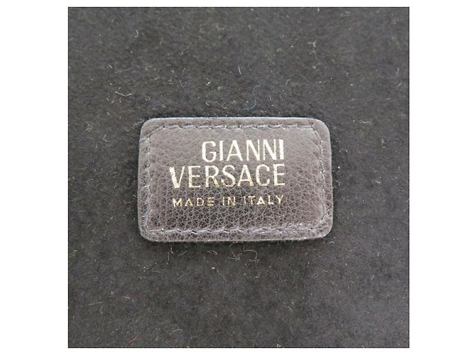 Boîte à bijoux en cuir noir Versace - vue 10