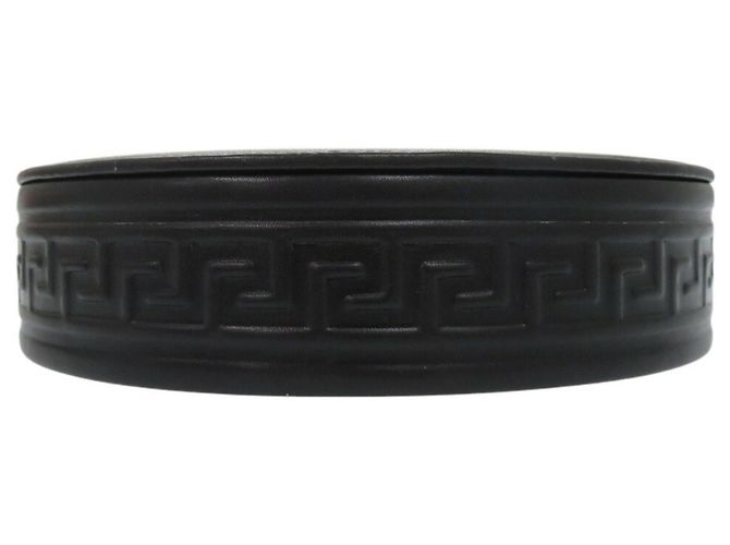 Boîte à bijoux en cuir noir Versace - vue 7