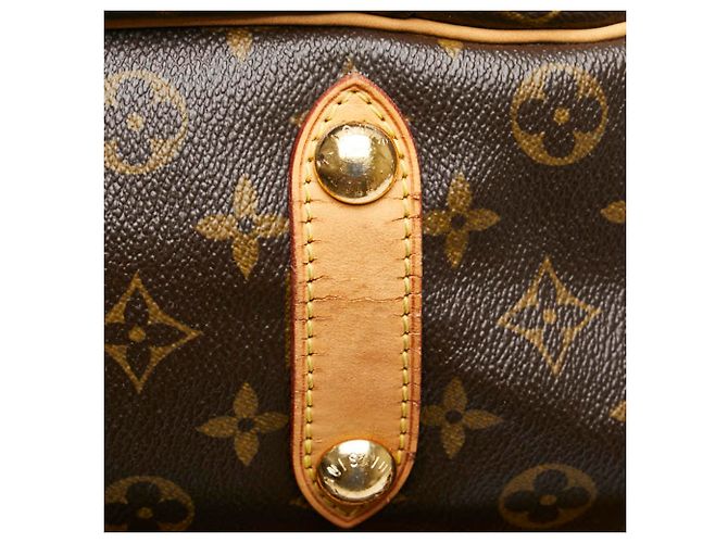 Bolso Tote Louis Vuitton Monogram Galliera PM Castaño Monograma - vista 11