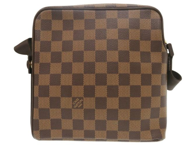 Borsa a spalla Louis Vuitton Olaf PM in tela Damier Damier ebene - vista 3