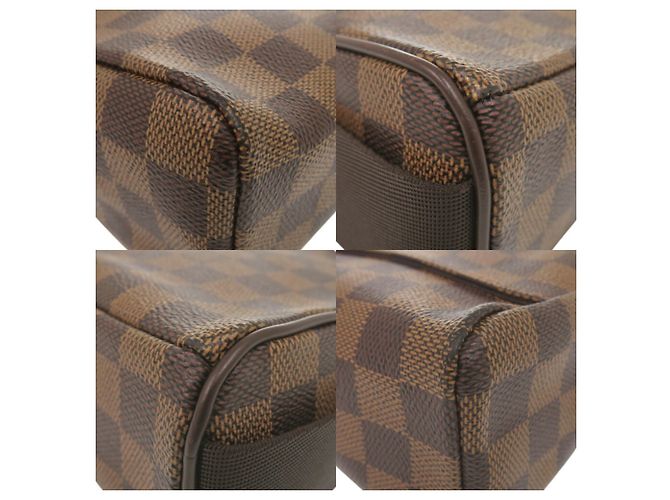 Borsa a spalla Louis Vuitton Olaf PM in tela Damier Damier ebene - vista 4