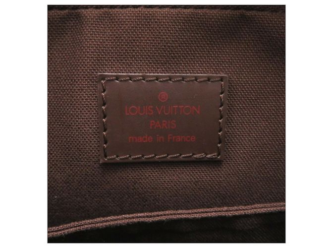 Borsa a spalla Louis Vuitton Olaf PM in tela Damier Damier ebene - vista 8