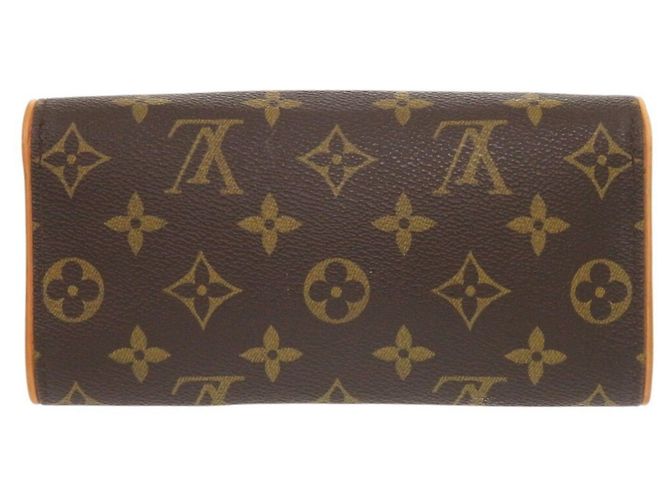 Borsa a Spalla Pochette Twin PM Monogramma Louis Vuitton Marrone - vista 3