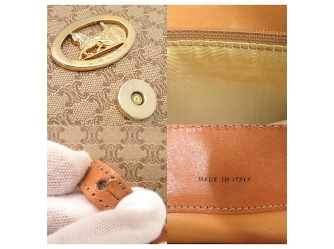 Céline Borsa a spalla beige Celine Macadam - vista 10