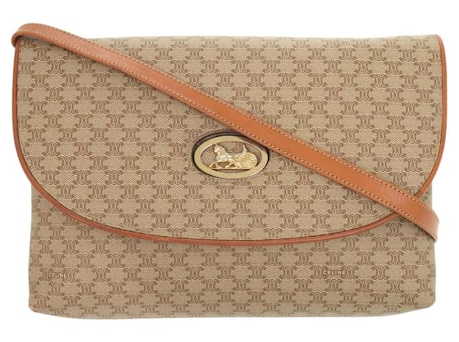 Céline Borsa a spalla beige Celine Macadam - vista 2