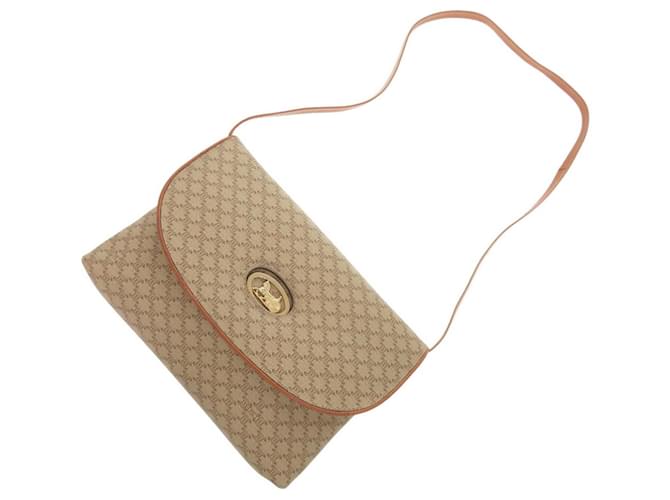 Céline Borsa a spalla beige Celine Macadam - vista 9