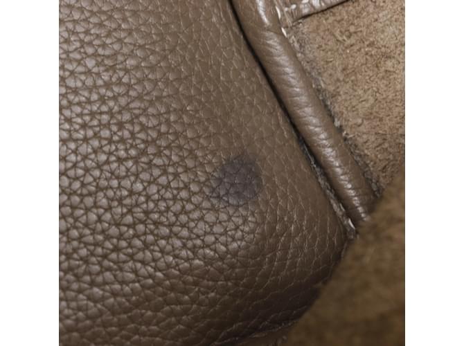 Hermès Borsa Hermes Picotin Lock 18 PM Taupe - vista 10