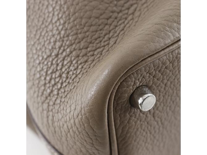 Hermès Borsa Hermes Picotin Lock 18 PM Taupe - vista 4