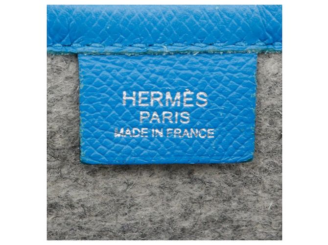 Hermès Borsa a tracolla Hermes Too Doo 37 Marrone Blu - vista 13