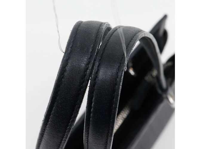 Borsa a Spalla Gancini di Salvatore Ferragamo Nero - vista 8