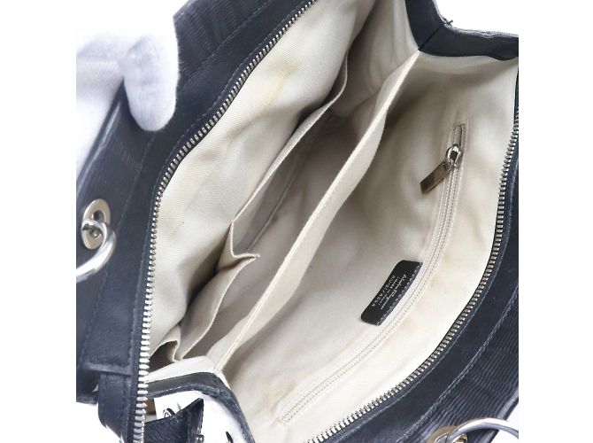 Borsa a Spalla Gancini di Salvatore Ferragamo Nero - vista 9