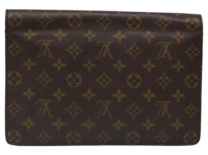 LOUIS VUITTON Monogram Série Dragonne Sac à Main SPO LV Auth BD1141 Monogramme - vue 2