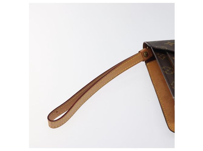 LOUIS VUITTON Monogram Série Dragonne Sac à Main SPO LV Auth BD1141 Monogramme - vue 7