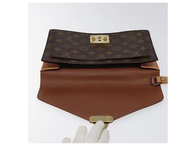 LOUIS VUITTON Monogram Série Dragonne Sac à Main SPO LV Auth BD1141 Monogramme - vue 9