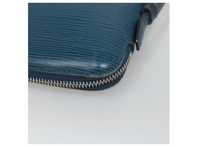 LOUIS VUITTON Epi Organizer Atholl Clutch Bag Blu M60731 LV Auth nb291 - vista 15