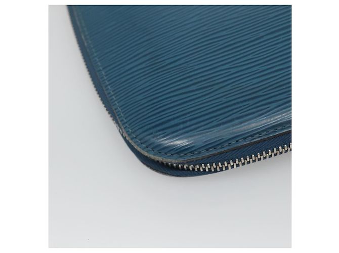 LOUIS VUITTON Epi Organizer Atholl Clutch Bag Blu M60731 LV Auth nb291 - vista 16