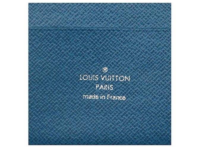 LOUIS VUITTON Epi Organizer Atholl Clutch Bag Blu M60731 LV Auth nb291 - vista 18