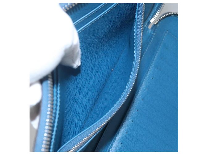 LOUIS VUITTON Epi Organizer Atholl Clutch Bag Blu M60731 LV Auth nb291 - vista 23