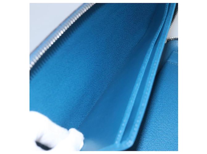 LOUIS VUITTON Epi Organizer Atholl Clutch Bag Blu M60731 LV Auth nb291 - vista 25
