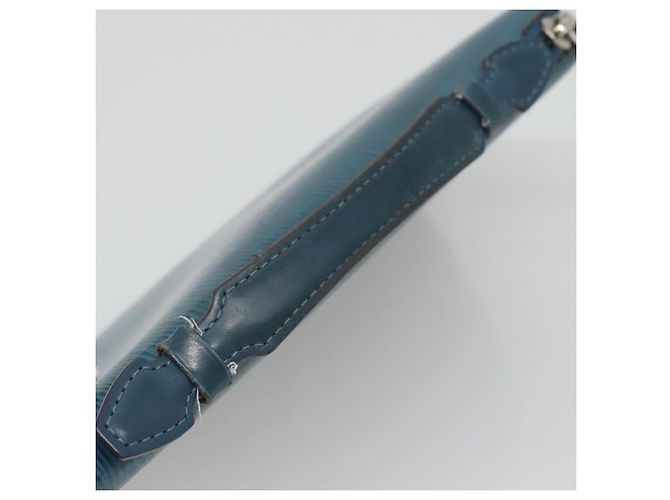 LOUIS VUITTON Epi Organizer Atholl Clutch Bag Blu M60731 LV Auth nb291 - vista 8