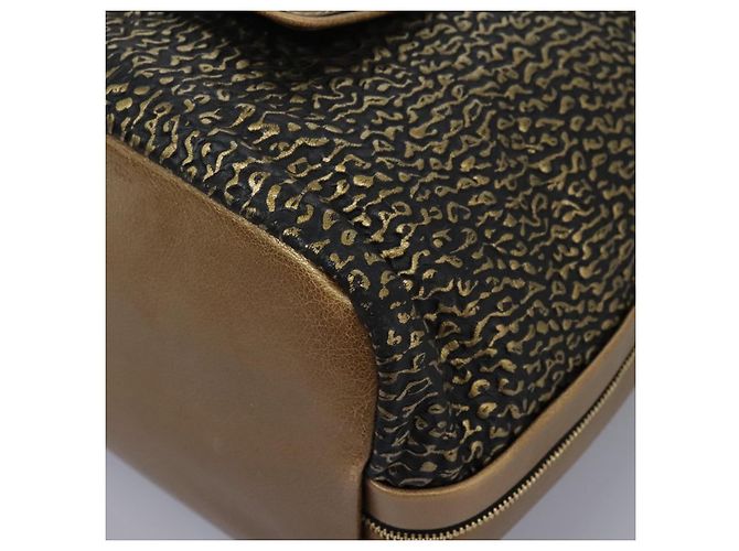 Chloé Borsa a mano in pelle Chloe 2 vie oro Auth sw191 D'oro - vista 16