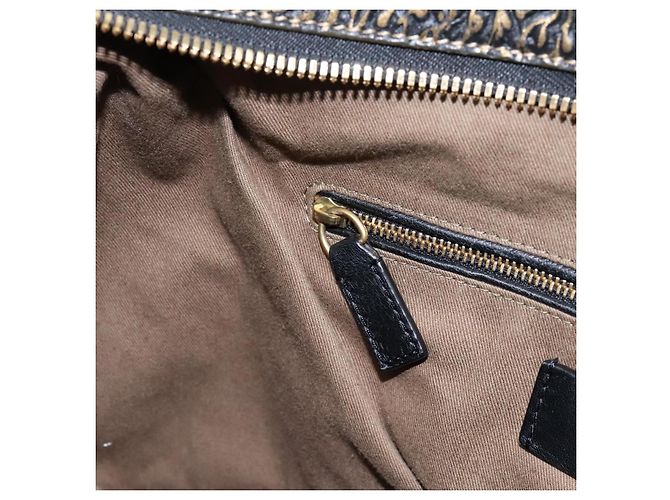 Chloé Borsa a mano in pelle Chloe 2 vie oro Auth sw191 D'oro - vista 23