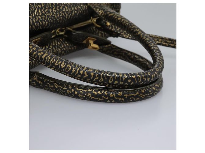 Chloé Borsa a mano in pelle Chloe 2 vie oro Auth sw191 D'oro - vista 7