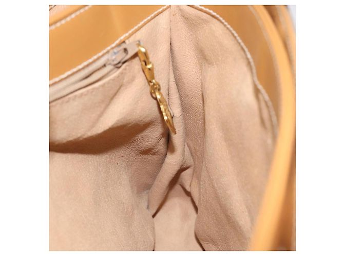 Gucci Borsa a mano Micro GG Supreme in PVC beige e oro 000 406 4857 Auth ki5660 D'oro - vista 19