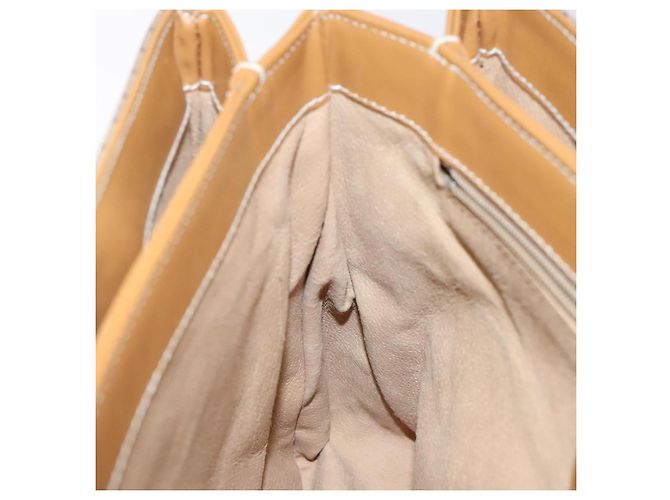 Gucci Borsa a mano Micro GG Supreme in PVC beige e oro 000 406 4857 Auth ki5660 D'oro - vista 20