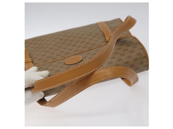 Gucci Borsa a mano Micro GG Supreme in PVC beige e oro 000 406 4857 Auth ki5660 D'oro - vista 7