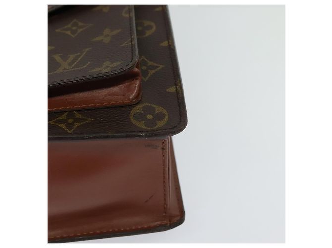 LOUIS VUITTON Monogram Monceau 28 Borsa a Mano M51185 LV Auth BD1270 Monogramma - vista 15