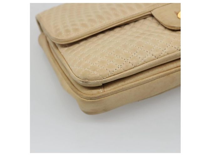 Borsa a Spalla BALLY in Pelle Beige Auth BD1284 - vista 14