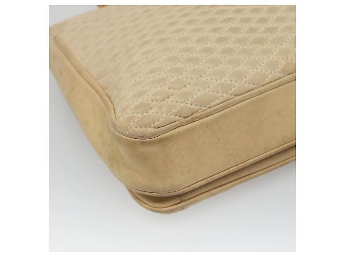 Borsa a Spalla BALLY in Pelle Beige Auth BD1284 - vista 16