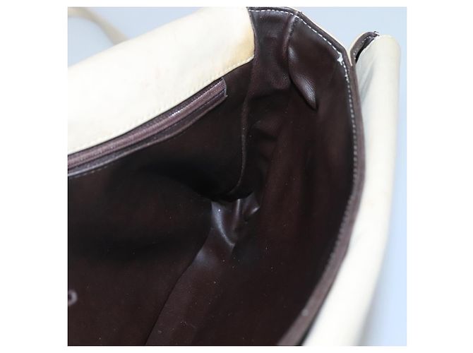 Borsa a Spalla BALLY in Pelle Beige Auth BD1284 - vista 17