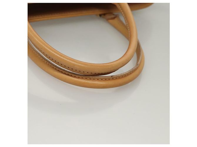 Céline Borsa tote in tela Macadam Celine in suede bianco e oro Auth mr1231 D'oro - vista 7