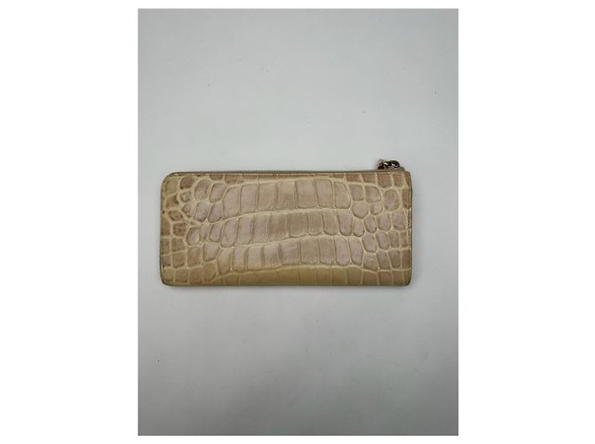 Vintage Miu Miu Leather Wallet White - view 4
