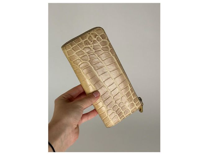 Vintage Miu Miu Leather Wallet White - view 6