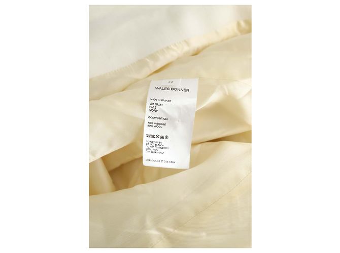 Autre Marque Blazer ecru Crudo - vista 8