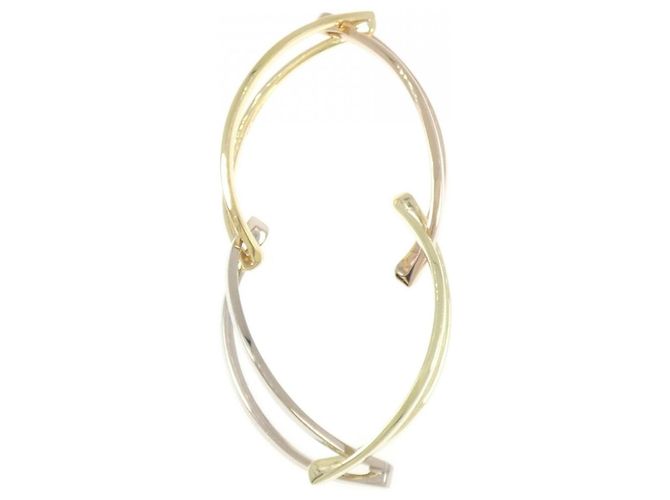 Bracciale tre colori K18 Mikimoto - vue 3
