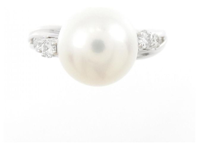 Anello in perle Akoya Mikimoto - vista 2
