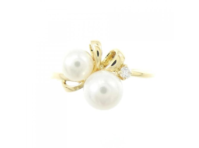 Mikimoto Akoya-Perlenring - Ansicht 2