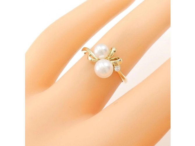 Mikimoto Akoya-Perlenring - Ansicht 5