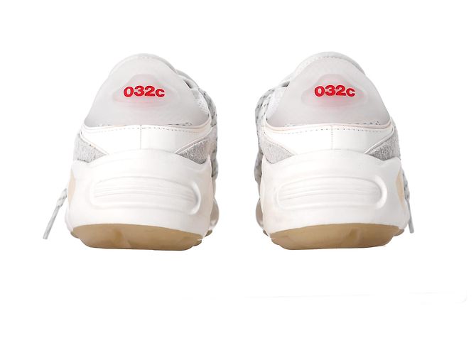 Autre Marque Sneakers Adidas x 032c FYW S-97 Salvation in bianco e materiali misti Rosso Bordò - vista 11