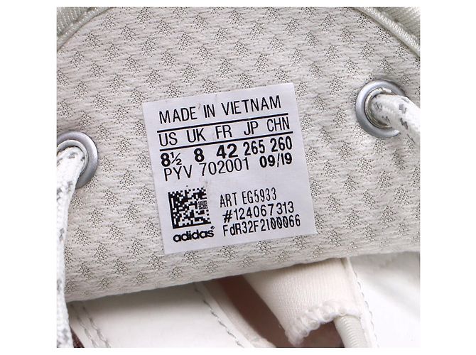 Autre Marque Sneakers Adidas x 032c FYW S-97 Salvation in bianco e materiali misti Rosso Bordò - vista 14