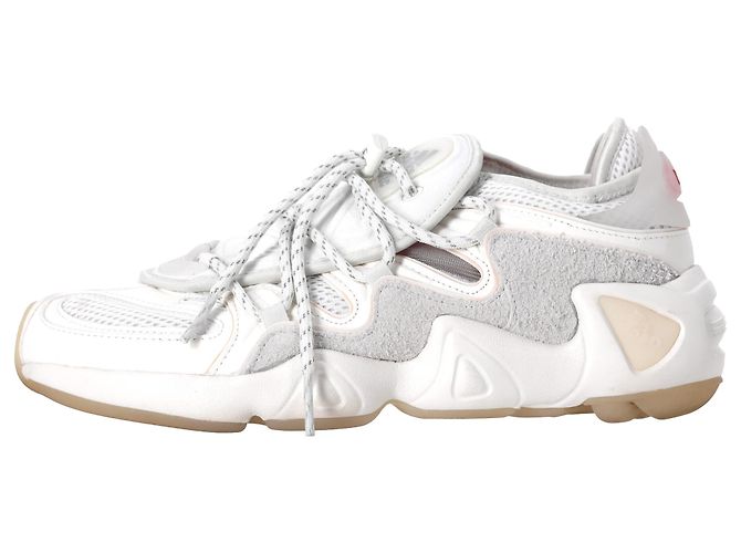 Autre Marque Sneakers Adidas x 032c FYW S-97 Salvation in bianco e materiali misti Rosso Bordò - vista 2